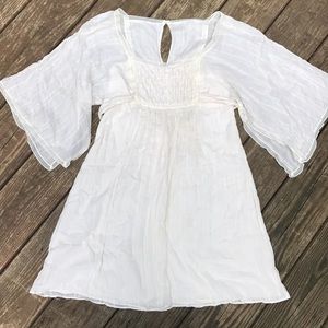 White Cotton Dress